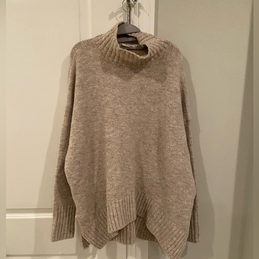 Showpo Cream Turtleneck Sweater - Picture 7 of 7